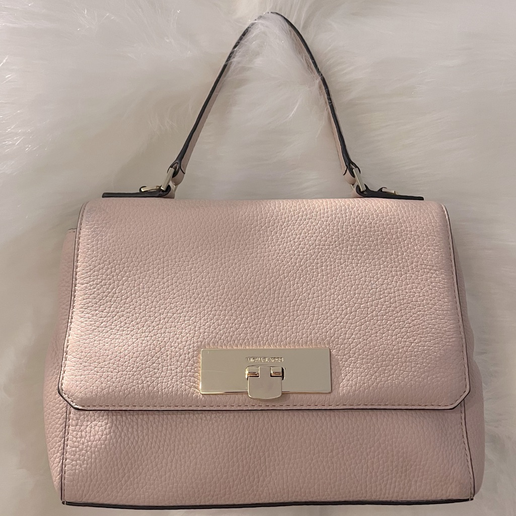 Euc Michael Kors Medium Callie Satchel - Ballet Pink